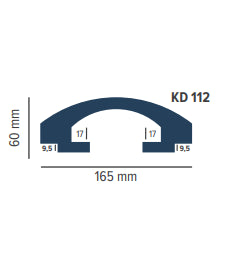 Taklist indirekt ljus KD112