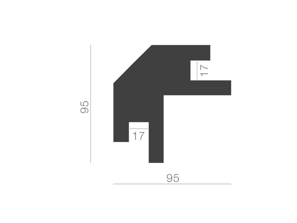 Taklist indirekt ljus KD203